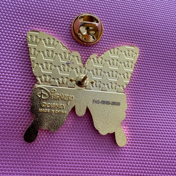 Loungefly Disney Beauty and the Beast Princess Belle Butterfly Pin - Picture 2 of 2